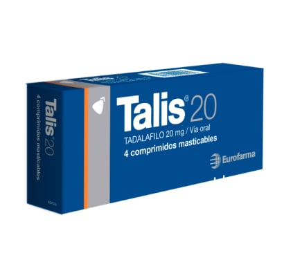 TALIS 20 MG 4 COMPRIMIDOS