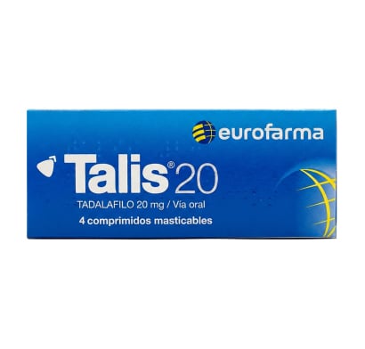 TALIS 20 MG 4 COMPRIMIDOS