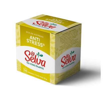 Té Antiestrés La Selva 10 Saquitos