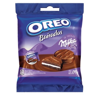 Galletitas Oreo Bañadas Chocolate 119 g
