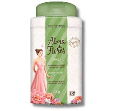 TALCO CORPORAL ALMA DE FLORES CLASICO 100 GR