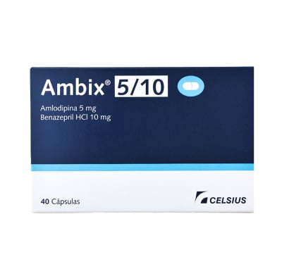 Ambix 5 mg/10 mg 40 Cápsulas