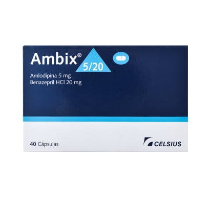 Ambix 5 mg / 20 mg 40 Cápsulas