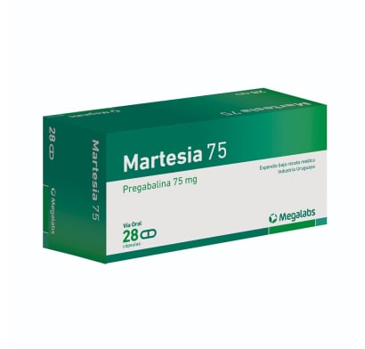 MARTESIA 75 MG 28 CÁPSULAS