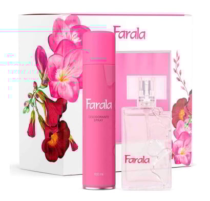 Perfume Farala Femme EDT 50 ml + Desodorante 100 ml 