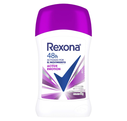 Antitranspirante en Barra Rexona Woman Active Emotion 50 g