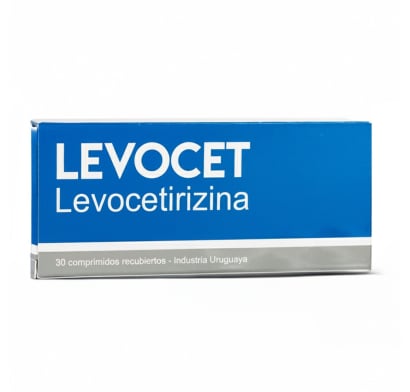 Levocet 5 mg 30 Comprimidos Recubiertos