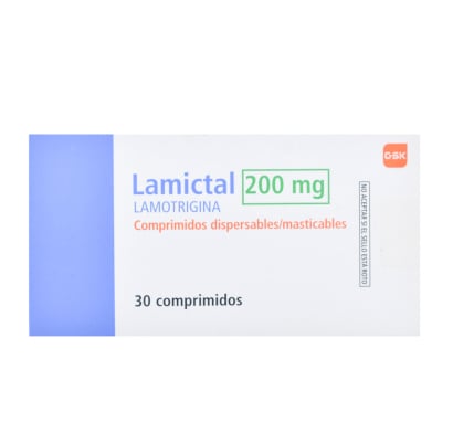Lamictal 200 mg 30 Comprimidos