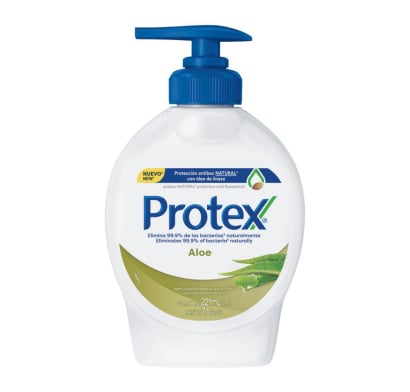 **ASTRAL JABON LIQ.PROTEX ALOE 221 ML.