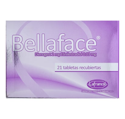 Bellaface 21 Tabletas Recubiertas
