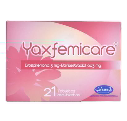 Yaxfemicare 21 Tabletas Recubiertas