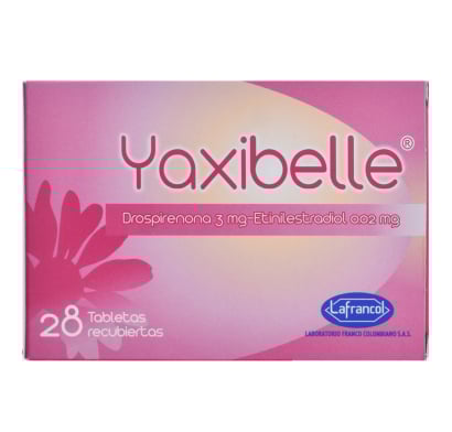 Yaxibelle 28 Tabletas Recubiertas