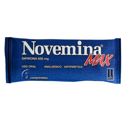 Novemina Max 650 mg 6 Comprimidos