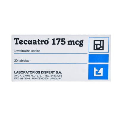 Tecuatro 175 mcg 20 Tabletas