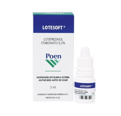 LOTESOFT SOLUCION OFTALMICA 5 ML