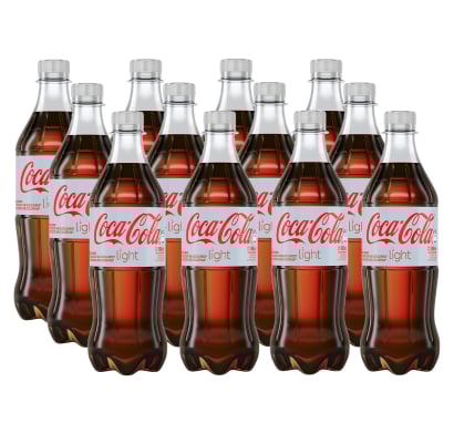 FUNDA X12 COCA COLA LIGHT 600 CC.