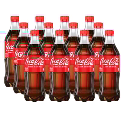 FUNDA X12 COCA COLA 600 CC.