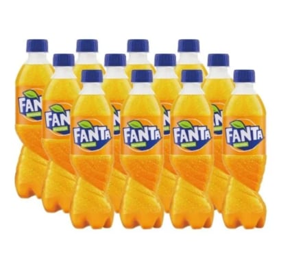 Funda Fanta Naranja 500 ml 12 Unidades