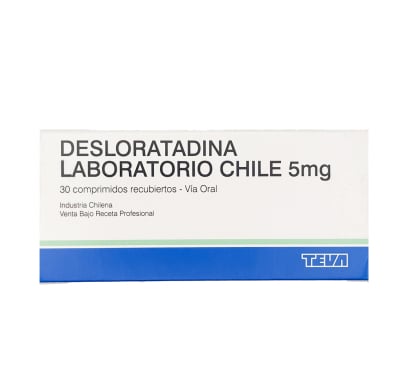 Desloratadina Teva 5 mg 30 Comprimidos Recubiertos