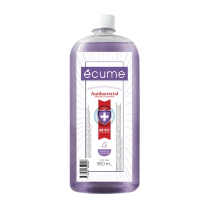 Jabón Líquido Écume Antibacterial para Manos 980 ml