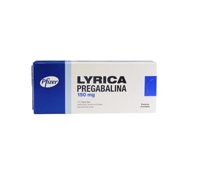 Lyrica 150 mg 14 Cápsulas