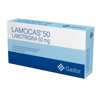 Lamocas 50 mg 30 Comprimidos