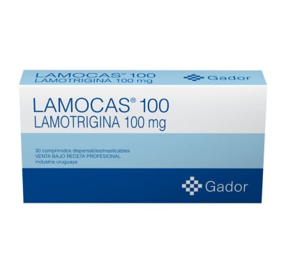 Lamocas 100 mg 30 Comprimidos