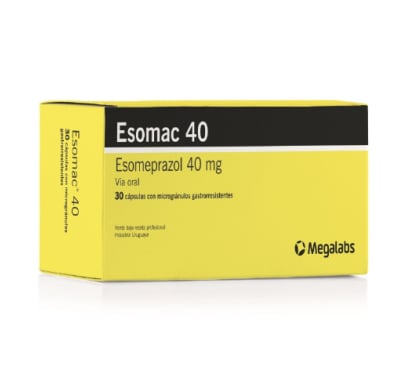 ESOMAC 40 MG 30 COMPRIMIDOS