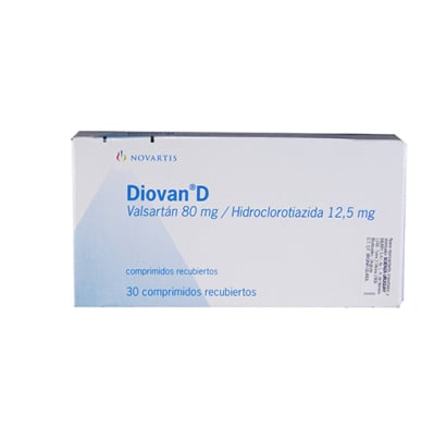 Diovan D 80 mg 30 Comprimidos