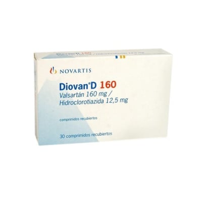 Diovan D 160mg 30 Comprimidos