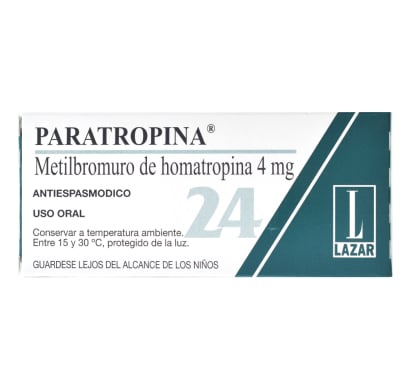 Paratropina 4 mg 24 Comprimidos