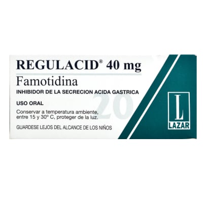 REGULACID 40 MG 20 COMPRIMIDOS