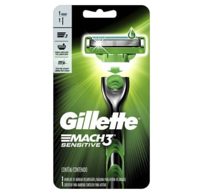 AFEITADORA GILLETTE MACH3 SENSITIVE CON 1 REPUESTO