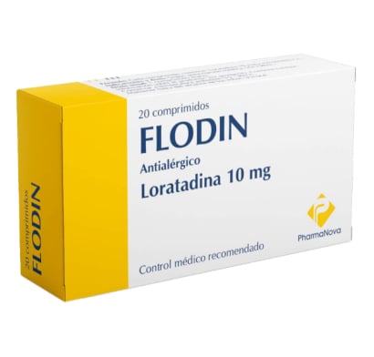 Flodin 10 mg 20 Comprimidos