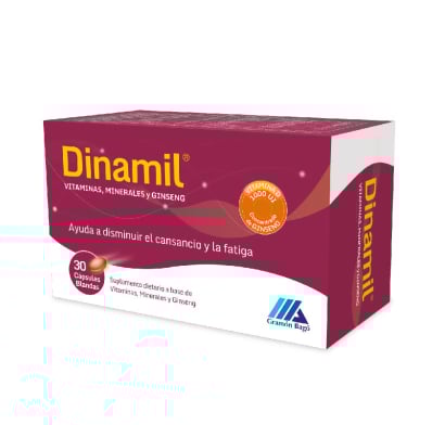Dinamil 30 Cápsulas Blandas