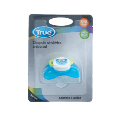 CHUPETE TRUE COLOR SIMPLE 0-6 MESES