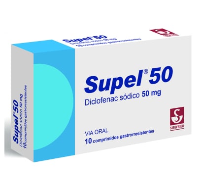 Supel 50 mg 10 Comprimidos Gastrorresistentes