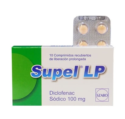 Supel Lp 100 mg 10 Comprimidos