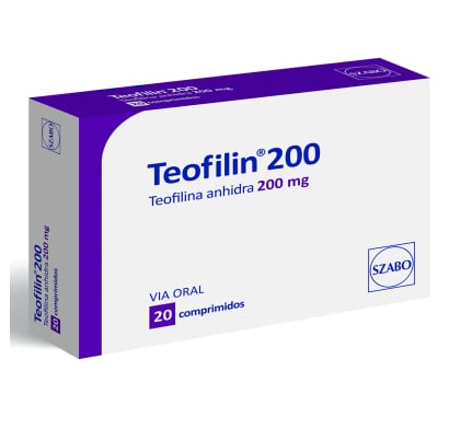 Teofilin 200 mg 20 Comprimidos