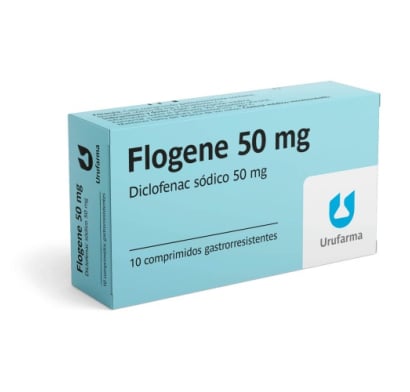 FLOGENE 50 MG 10 COMPRIMIDOS
