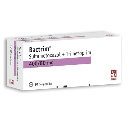 Bactrim 400 mg/80 mg 20 Comprimidos