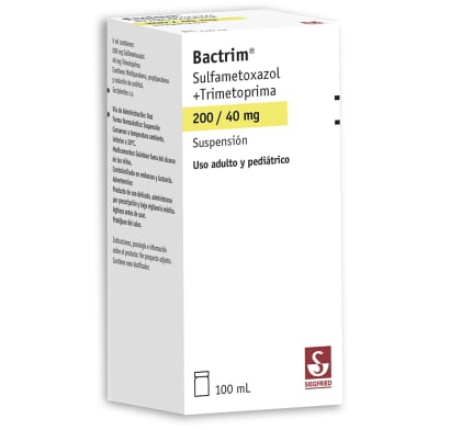 Bactrim 200 mg/40 mg Suspensión 100 ml