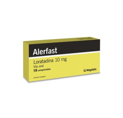 Alerfast 10 mg 10 Comprimidos