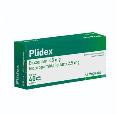Plidex 40 Grageas