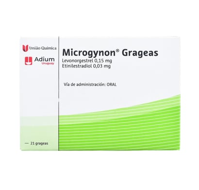 Microgynon 21 Grageas