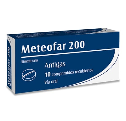 Meteofar 200 mg 10 Comprimidos