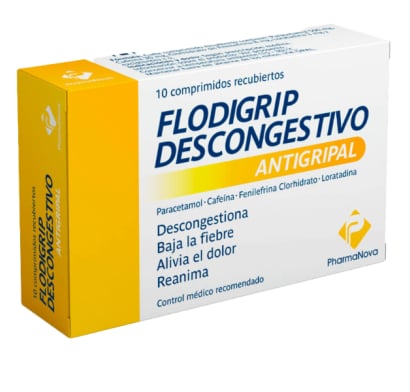 FLODIGRIP NF DESCONGESTIVO COMPRIMIDOS