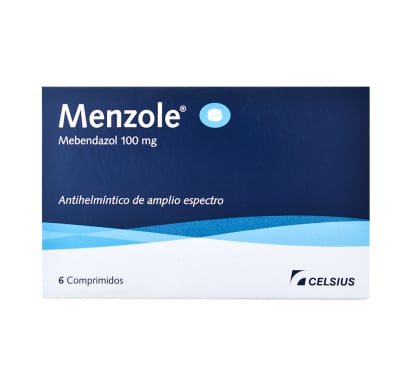 Menzole 100 mg 6 Comprimidos
