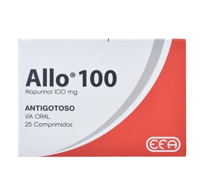 Allo 100 mg 25 Comprimidos