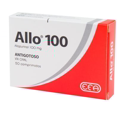 Allo 100 mg 50 Comprimidos